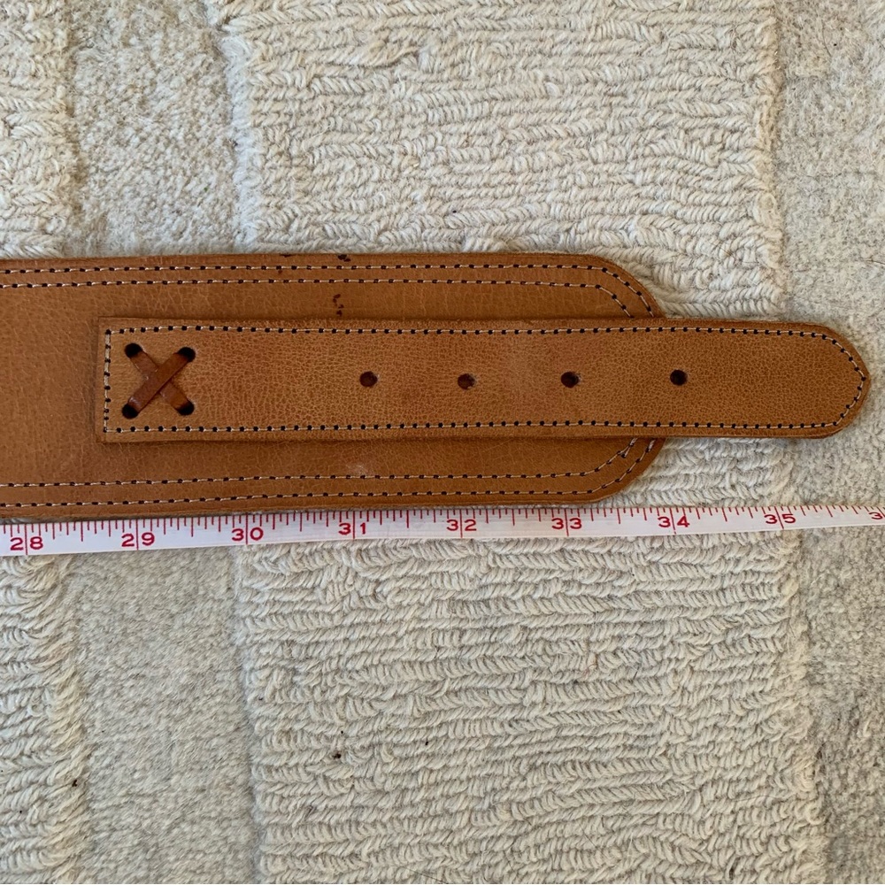 Genuine leather belt
